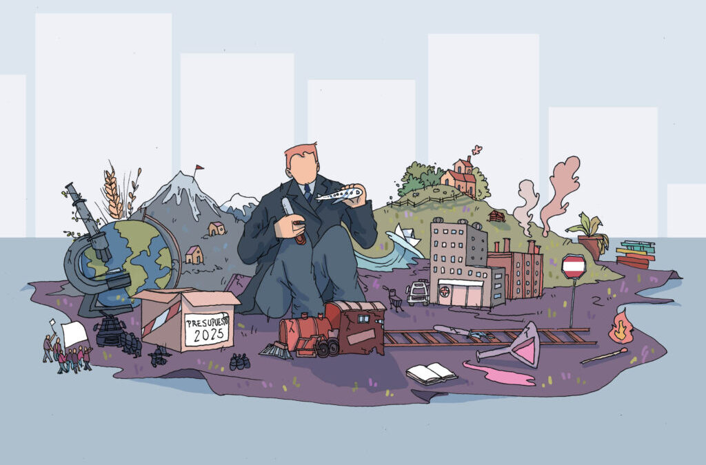 Los detalles de la caída presupuestaria en universidades, ciencia y educación